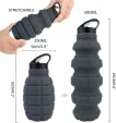 Caliber Gourmet Collapsible Grenade Bottle CBGTMSGRENADE