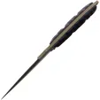 Curran Blades Javelin Fixed Blade FDE-Blk CBLJAV003