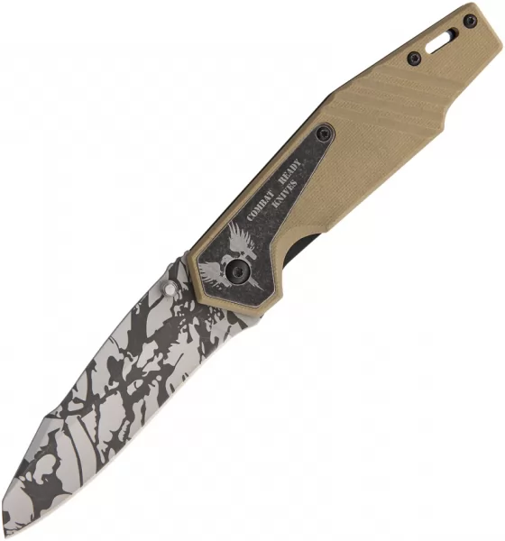 Combat Ready Linerlock A-O knives CBR335