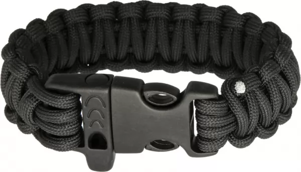 Combat Ready Survival Bracelet Black knives CBR361