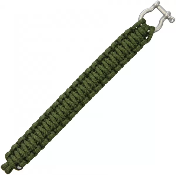 Combat Ready Survival Bracelet OD Green knives CBR364