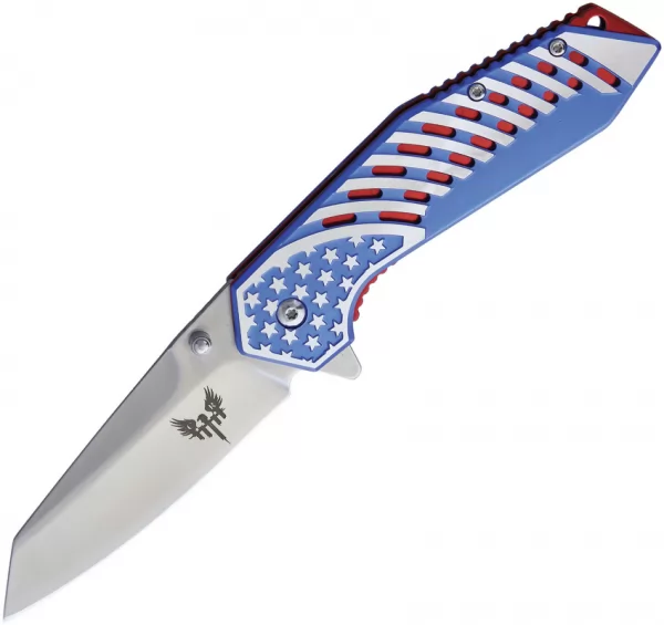 Combat Ready Stars and Stripes Linerlock knives CBR367
