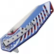 Combat Ready Stars and Stripes Linerlock knives CBR367