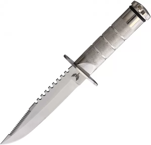 Combat Ready Survival Knife Silver knives CBR375