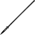 Combat Ready Spear Black - CBR382