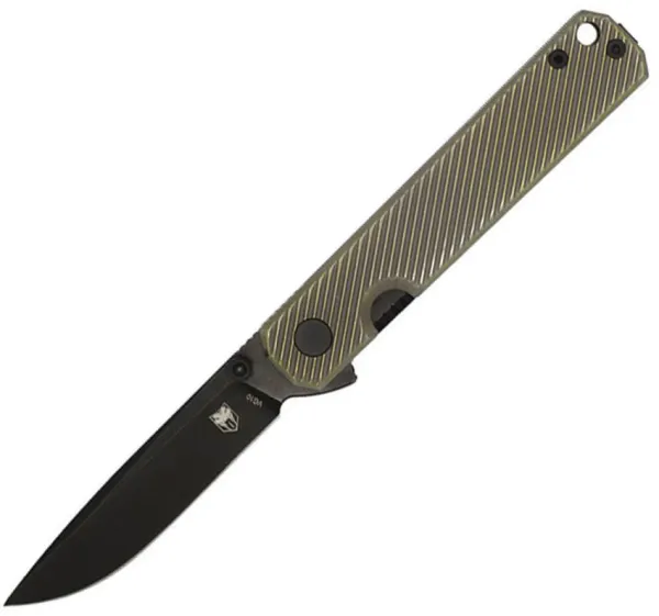Cobratec Knives Linerlock Ti Black CBTBJKVGBK