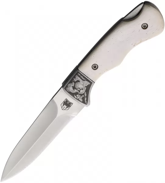 Cobratec Knives Folding Push Dagger White CBTFWPD