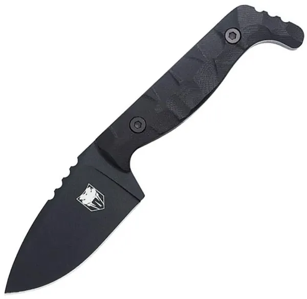 Cobratec Knives Small Kingpin Fixed Blade Blk CBTKPSBLK