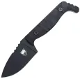 Cobratec Knives Small Kingpin Fixed Blade Blk - CBTKPSBLK