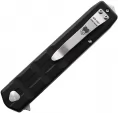 Cobratec Knives Kuzio Linerlock Black CBTKUZIOBLKDNS