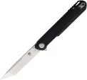 Cobratec Knives Monarch Linerlock Black Tanto - CBTMONBLKT