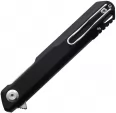 Cobratec Knives Monarch Linerlock Black CBTMONBLK