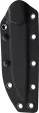 Cobratec Knives Outdoor Warrior Fixed Blade CBTOWBLKDNS