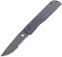 Cobratec Knives Prowler Button Lock DP Blk PS - CBTPLRBKBDS
