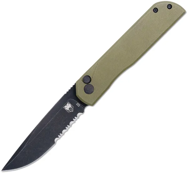 Cobratec Knives Prowler Button Lock DP OD PS CBTPLRODBDS
