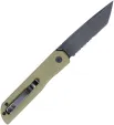 Cobratec Knives Prowler Button Lock Tant OD PS CBTPLRODBTS