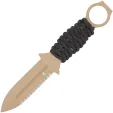 Cobratec Knives Ringed Claymore Fixed Blade - CBTRCLMDSSCT