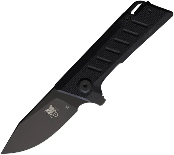 Cobratec Knives Small Riptide Linerlock Black CBTRTDSBLK
