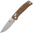 Cobratec Knives EDC Scout Bar Lock Mocha - CBTSCTGRMCB
