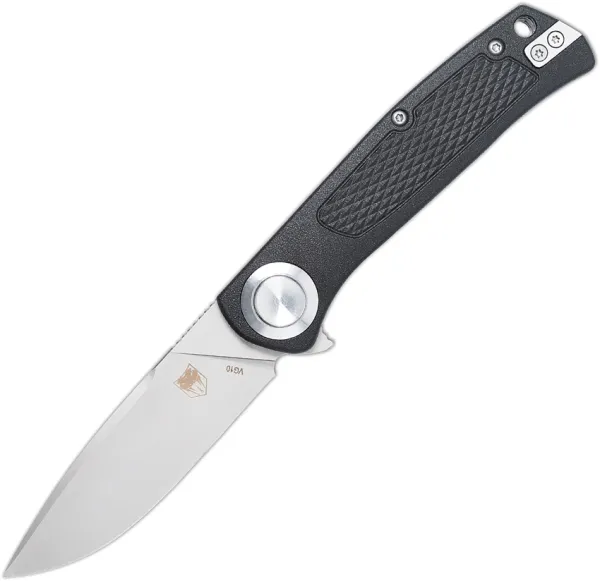 Cobratec Knives EDC Scout Button Lock Blk CBTSCTGRVBK
