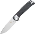 Cobratec Knives EDC Scout Button Lock Blk - CBTSCTGRVBK