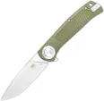 Cobratec Knives EDC Scout Button Lock OD - CBTSCTGRVOD