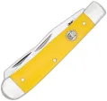 Cobratec Knives Trapper Yellow Delrin CBTTRPDYL