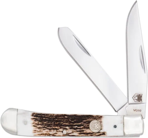 Cobratec Knives Trapper Stag CBTTRPSTG