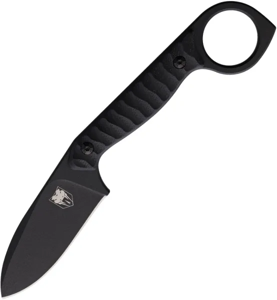 Cobratec Knives Wolfteeth Fixed Blade CBTWLTBLK