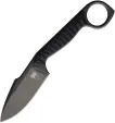 Cobratec Knives Wolfteeth Fixed Blade Harpoon - CBTWLTBLKHRP