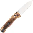 Cobratec Knives Bar Lock Zebra Wood DP Satin CBTZWDBLD