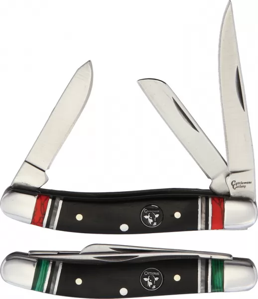 Cattlemans Cutlery Cheyenne Stockman Set knives CC0001CRG