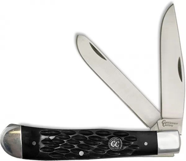 Cattlemans Cutlery Signature Trapper Black knives CC0002JBD