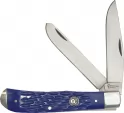 Cattlemans Cutlery Signature Trapper Blue - CC0002JBL