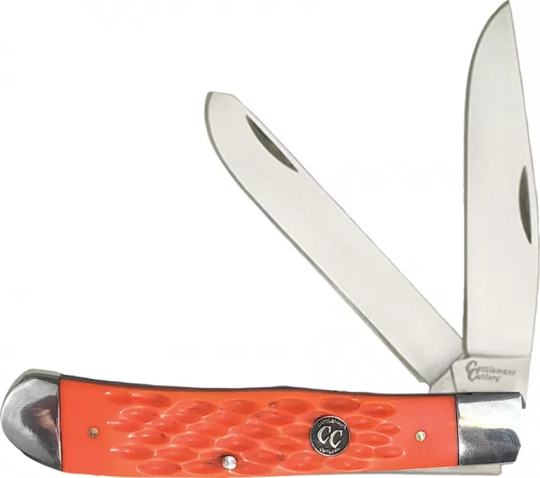 Cattlemans Cutlery Signature Trapper Orange knives CC0002JOD