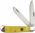 Cattlemans Cutlery Signature Trapper Yellow - CC0002JYD