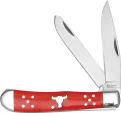 Cattlemans Cutlery Trapper Red - CC0002RD