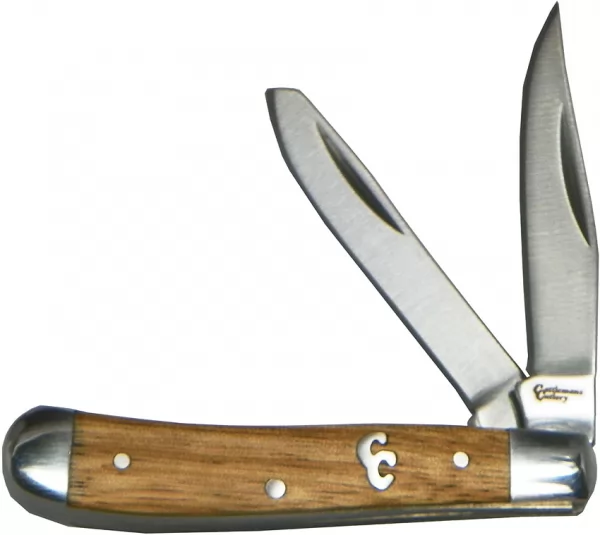 Cattlemans Cutlery Sagebrush Peanut Zebrawood knives CC0006ZW