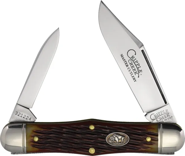 Cripple Creek Engineer Folder Chestnut Bone CC321224
