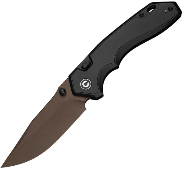 Civivi Elite Brova Top Linerlock Brn-Blk CE250932