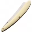 CEM Cutlery Small Folding Razor Ivory CEM451A