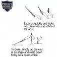 Police Force Tactical Expandable Steel Baton 21 CEP01025