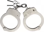 Streetwise Products Nickel Plated Steel Handcuffs - CEP95036