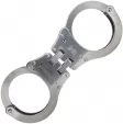 Police Force Tactical Stainless Hinged NIJ Handcuff - CEPFHING