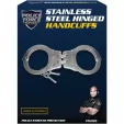 Police Force Tactical Stainless Hinged NIJ Handcuff CEPFHING