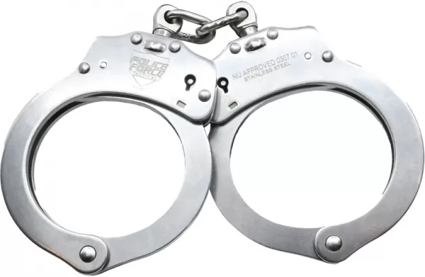 Police Force Tactical Stainless NIJ Handcuffs CEPFSSH