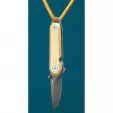 Craighill Lark Framelock Brass CGHFLKBR5490