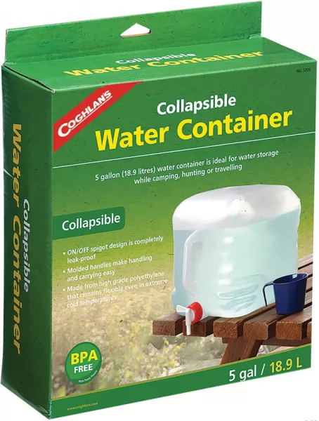 Coghlans Collapsible Water Container CGN1205