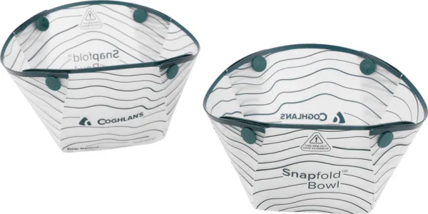 Coghlans Snapfold Bowls. 2 Pack CGN2562