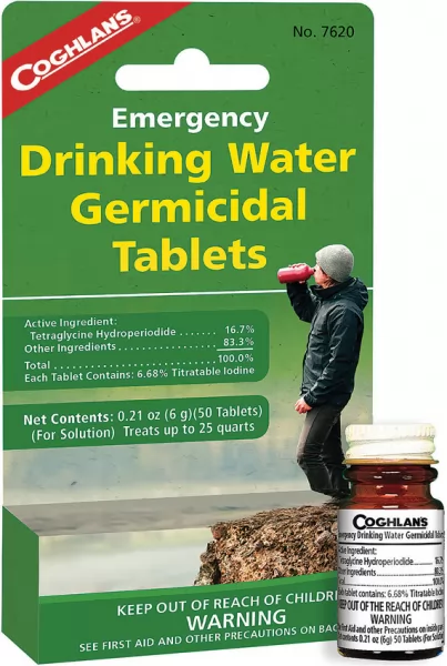 Coghlans Drinking Water Tablets CGN7620